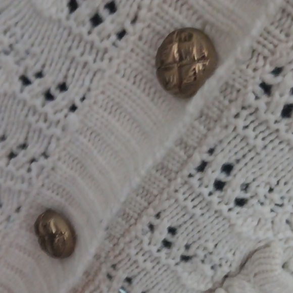 Juicy Couture Cream Knit Cardigan - Picture 5 of 7